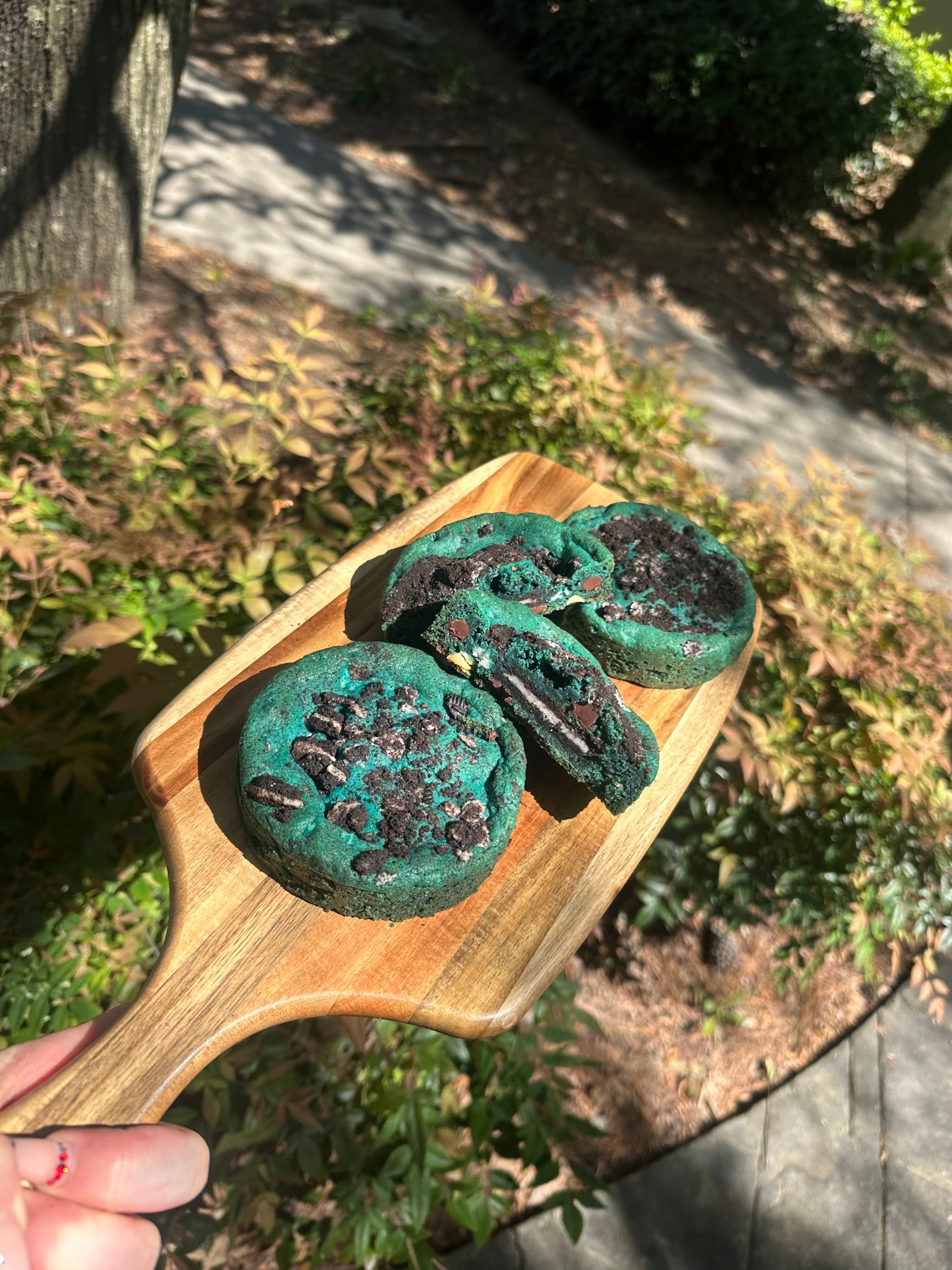 Stuffed Cookie Monster Cookies