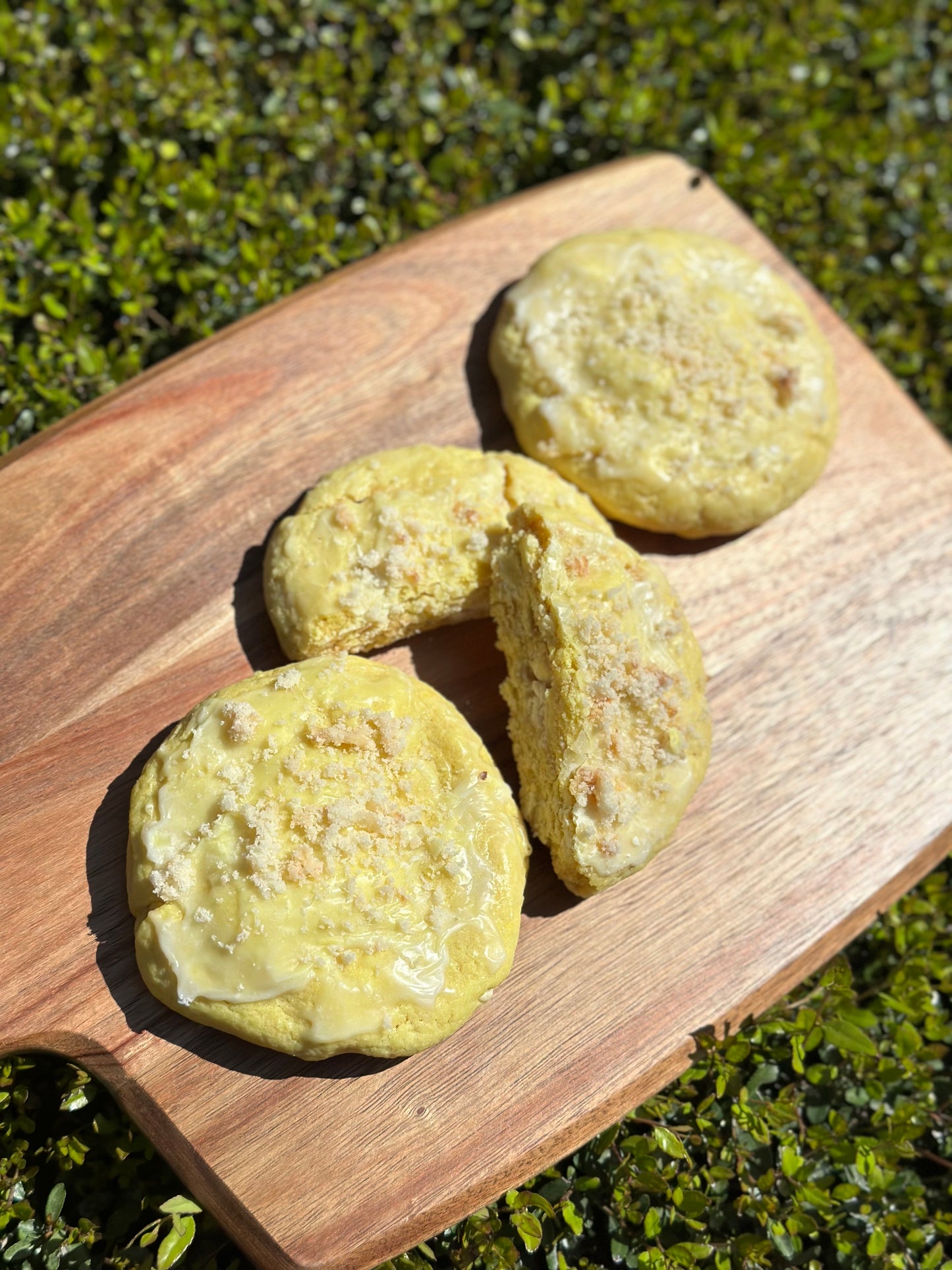 Stuffed Lemon Cake Cookies