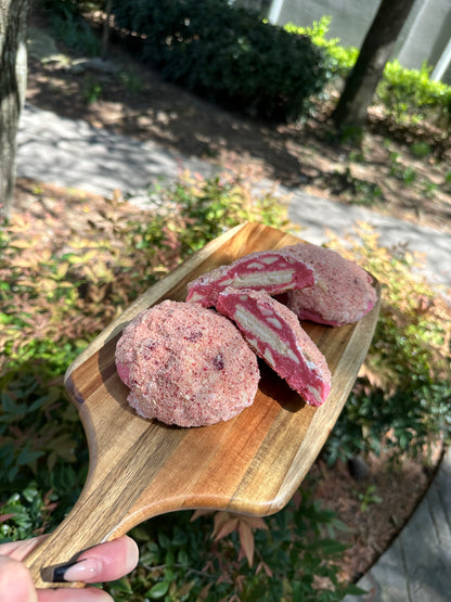 Stuffed Strawberry Shortcake Cookie