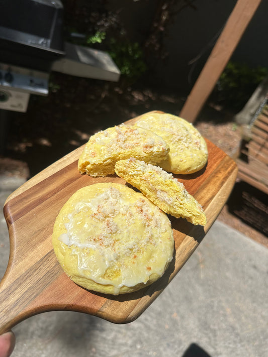 Stuffed Lemon Cake Cookies